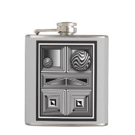 図形を通る光学 フラスク