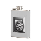 図形を通る光学 フラスク (左)