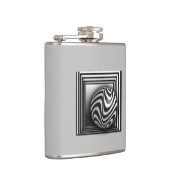 図形を通る光学 フラスク (右)