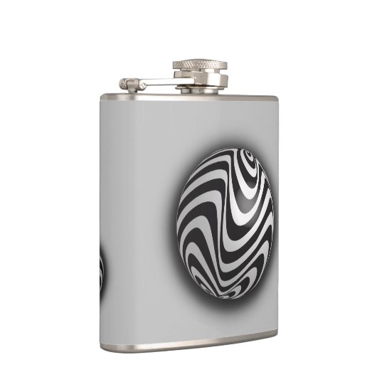 図形を通る光学 フラスク (右)