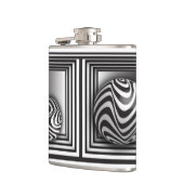 図形を通る光学 フラスク (左)