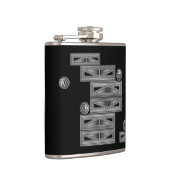 図形を通る光学 フラスク (右)