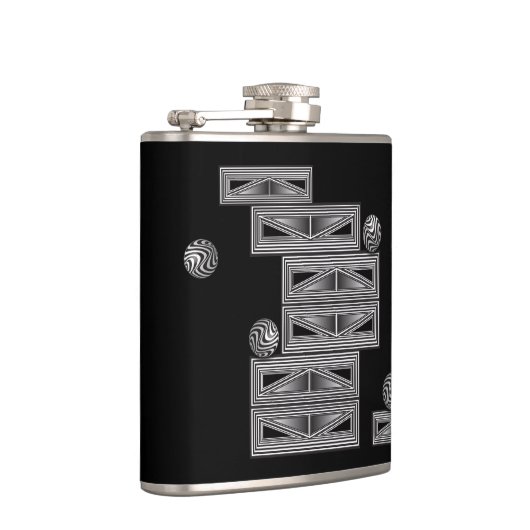 図形を通る光学 フラスク (右)