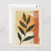 図形オーガニック#112 ポストカード (正面/裏面)