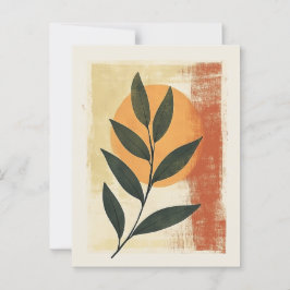 図形オーガニック#112 ポストカード