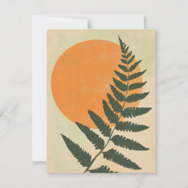 図形オーガニック#114 ポストカード