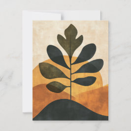 図形オーガニック#117 ポストカード