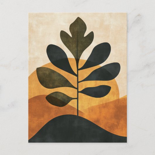 図形オーガニック#117 ポストカード (正面)