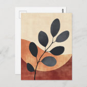 図形オーガニック#118 ポストカード (正面/裏面)
