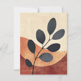 図形オーガニック#118 ポストカード