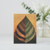 図形オーガニック#120 ポストカード (スタンド正面)