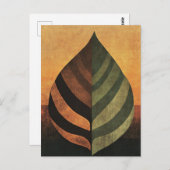 図形オーガニック#120 ポストカード (正面/裏面)