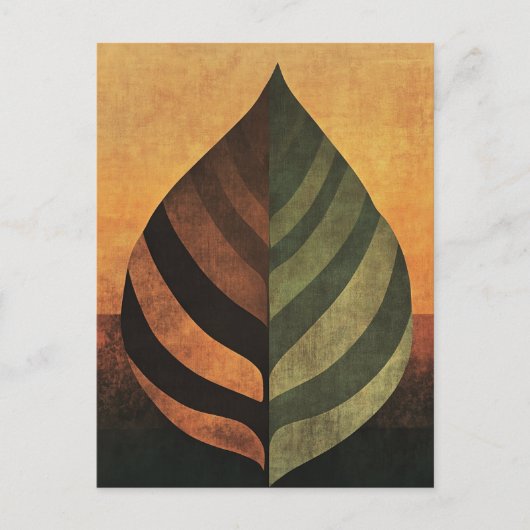 図形オーガニック#120 ポストカード (正面)