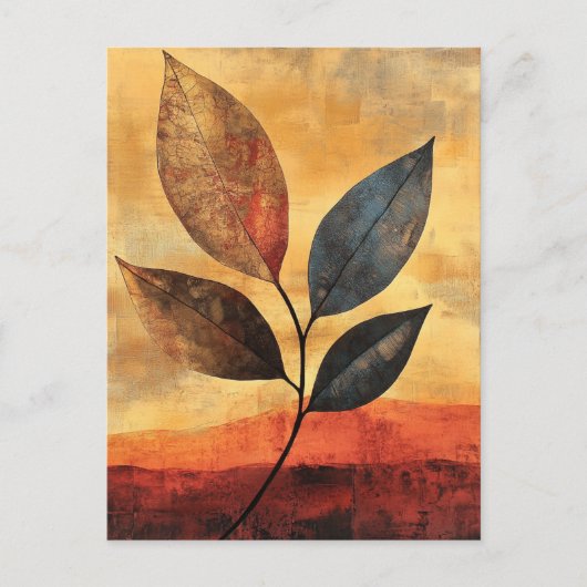 図形オーガニック#121 ポストカード (正面)