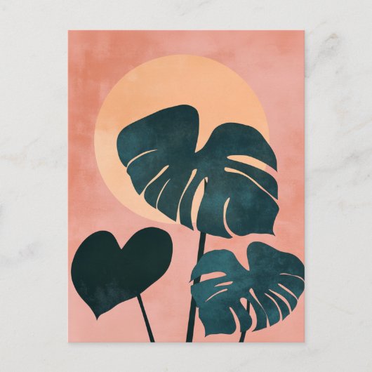 図形オーガニック#122 ポストカード (正面)