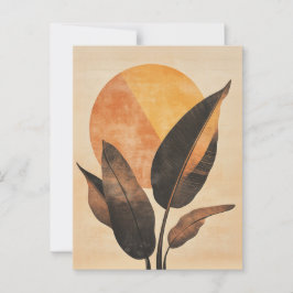 図形オーガニック#123 ポストカード