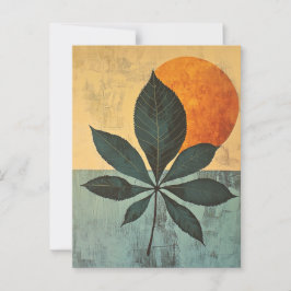 図形オーガニック#124 ポストカード