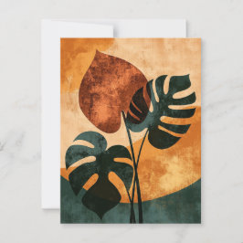 図形オーガニック#125 ポストカード