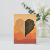 図形オーガニック#126 ポストカード (スタンド正面)