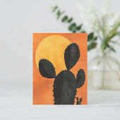 図形オーガニック#127 ポストカード (スタンド正面)