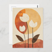 図形オーガニック#128 ポストカード (正面/裏面)