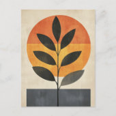 図形オーガニック#129 ポストカード (正面)