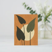 図形オーガニック#131' ポストカード (スタンド正面)