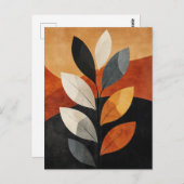 図形オーガニック#133 ポストカード (正面/裏面)