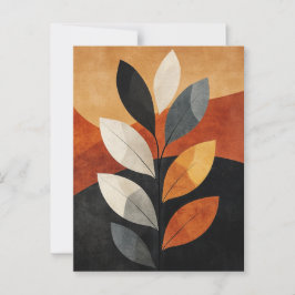 図形オーガニック#133 ポストカード
