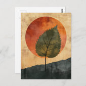 図形オーガニック#134 ポストカード (正面/裏面)