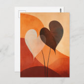 図形オーガニック#135 ポストカード (正面/裏面)