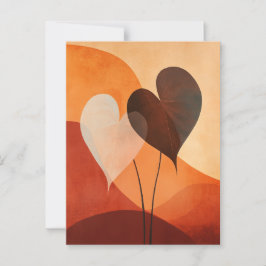 図形オーガニック#135 ポストカード