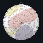 図形オーガニックSun Blobアートパターン ダーツボード<br><div class="desc">ドリームビッグデジタルデザイン</div>
