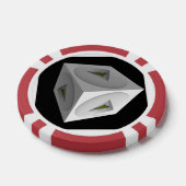 図形キューブ ポーカーチップ (シングル)