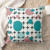 図形パターングラフィック クッション (ブランケット)