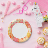 図形パターン1 ペーパープレート (パーティー)