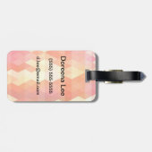 図形パターン1 ラゲッジタグ (裏面横)