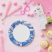 図形パターン2 ペーパープレート (パーティー)