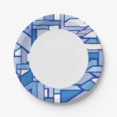 図形パターン2 ペーパープレート (正面)