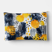 図形パターン アクセサリーポーチ (裏面)