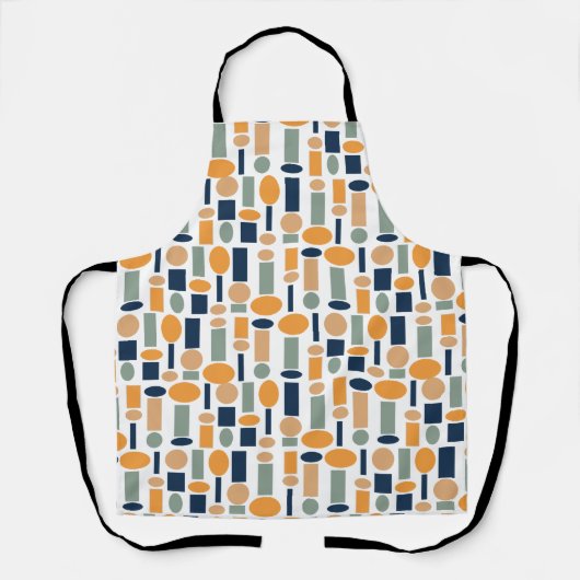 図形パターン エプロン (正面)