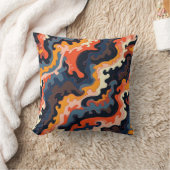 図形パターン クッション (ブランケット)