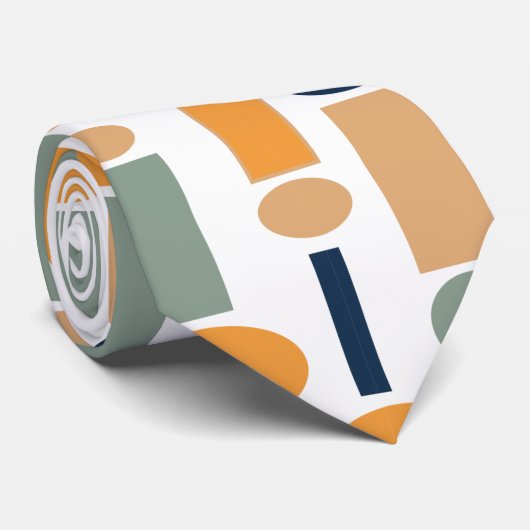 図形パターン ネクタイ (ロール)