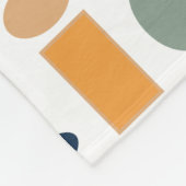 図形パターン フリースブランケット (角)