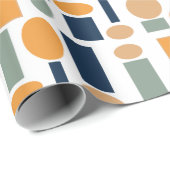 図形パターン ラッピングペーパー (ロールコーナー)