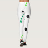 図形ファンキー抽象芸術アート大胆不敵レギンス レギンス (裏面)