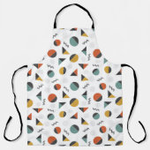 図形モダン形状 エプロン (正面)
