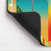 図形モダン抽象芸術パターン マウスパッド (コーナー)