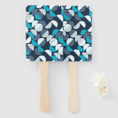 図形円 ハンドファン (正面&裏面)