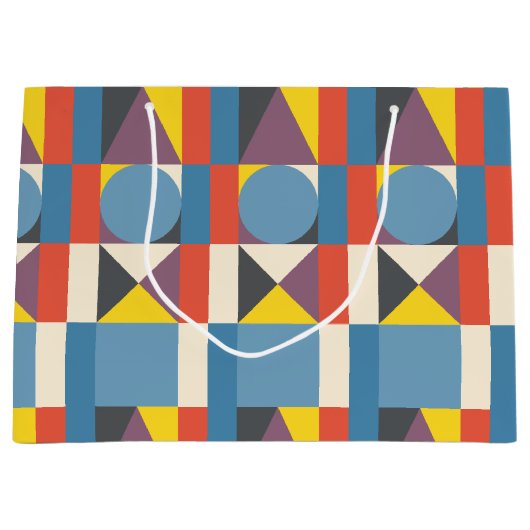 図形再生ステーション記号 ラージペーパーバッグ (正面)